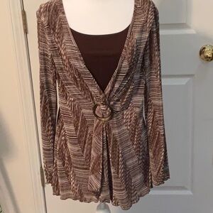 NICOLA TOP SIZE LARGE NWOT